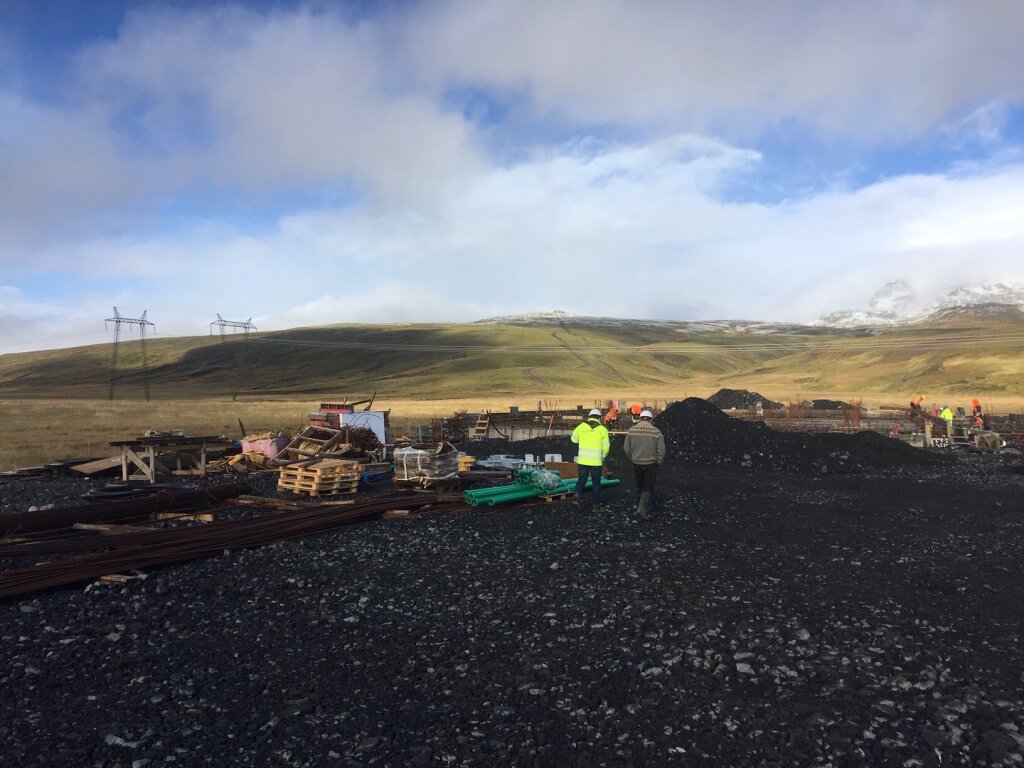 The construction of Climeworks' new direct air capture and storage plant has started